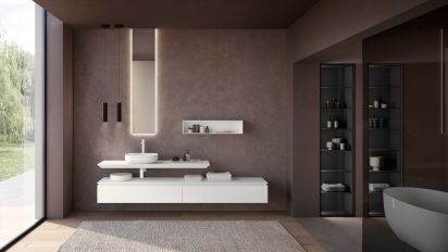 Mobili da Bagno con Maniglia a Gola